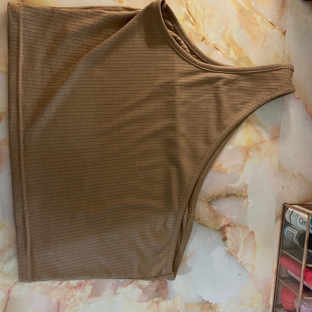 Off the shoulder crop top
